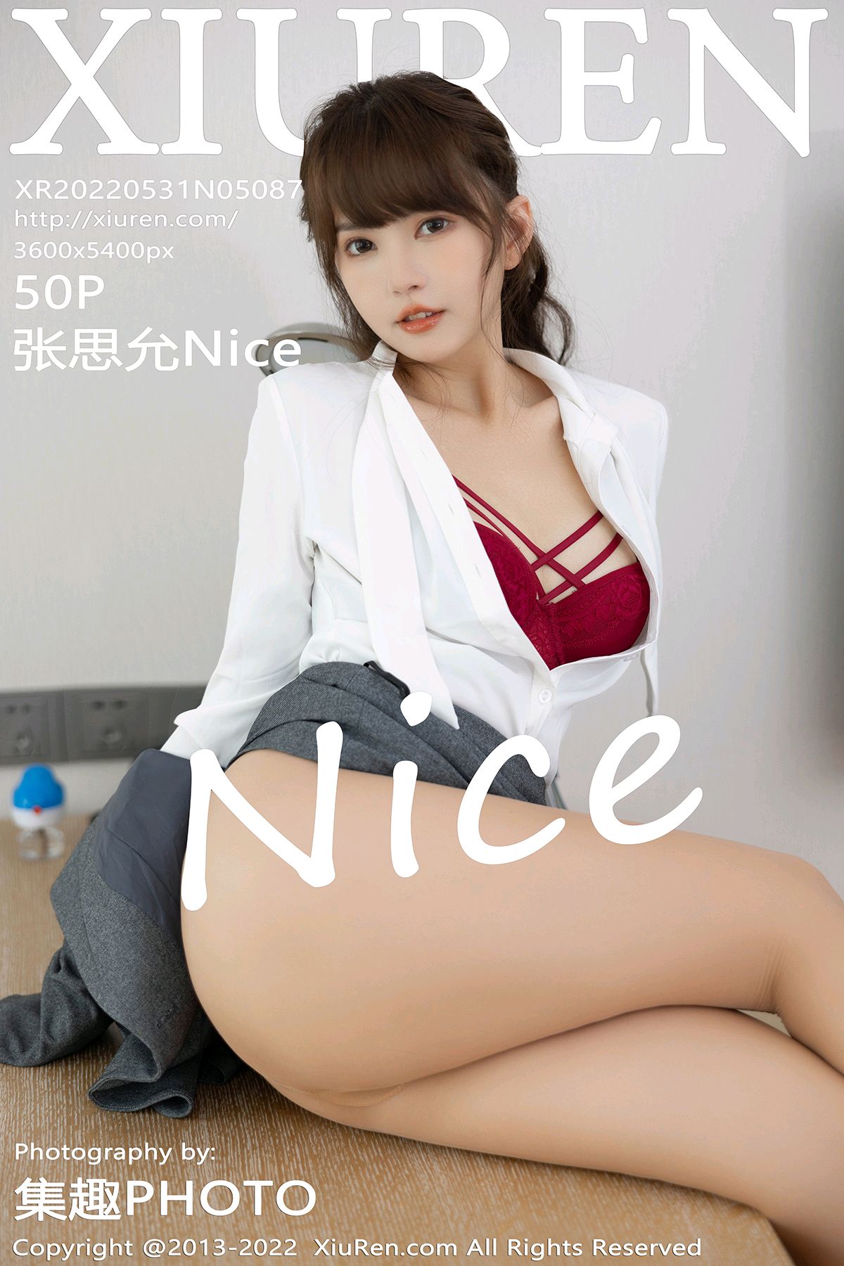 ♈ 【XiuRen秀人网】 2022.05.31 No.5087 张思允Nice 【50+1P】-【丽人丝语】